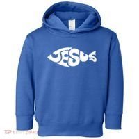 Jesus Fish Toddler Hoodie thumb 0