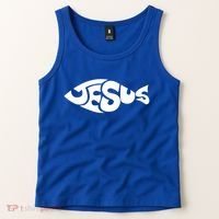 Jesus Fish Tank Top thumb 2