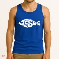 Jesus Fish Tank Top thumb 3