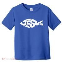 Jesus Fish Toddler T-Shirt thumb 0