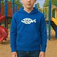 Jesus Fish Kids Hoodie thumb 2
