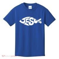 Jesus Fish Kids T-Shirt thumb 0