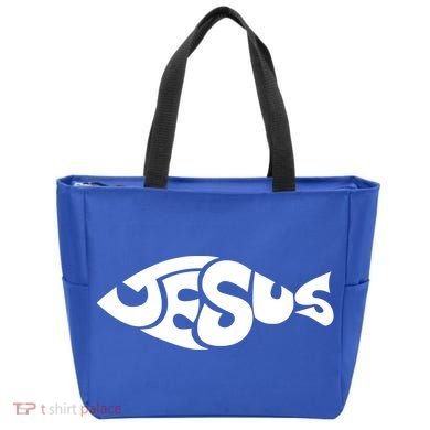 Jesus Fish Tote Bag