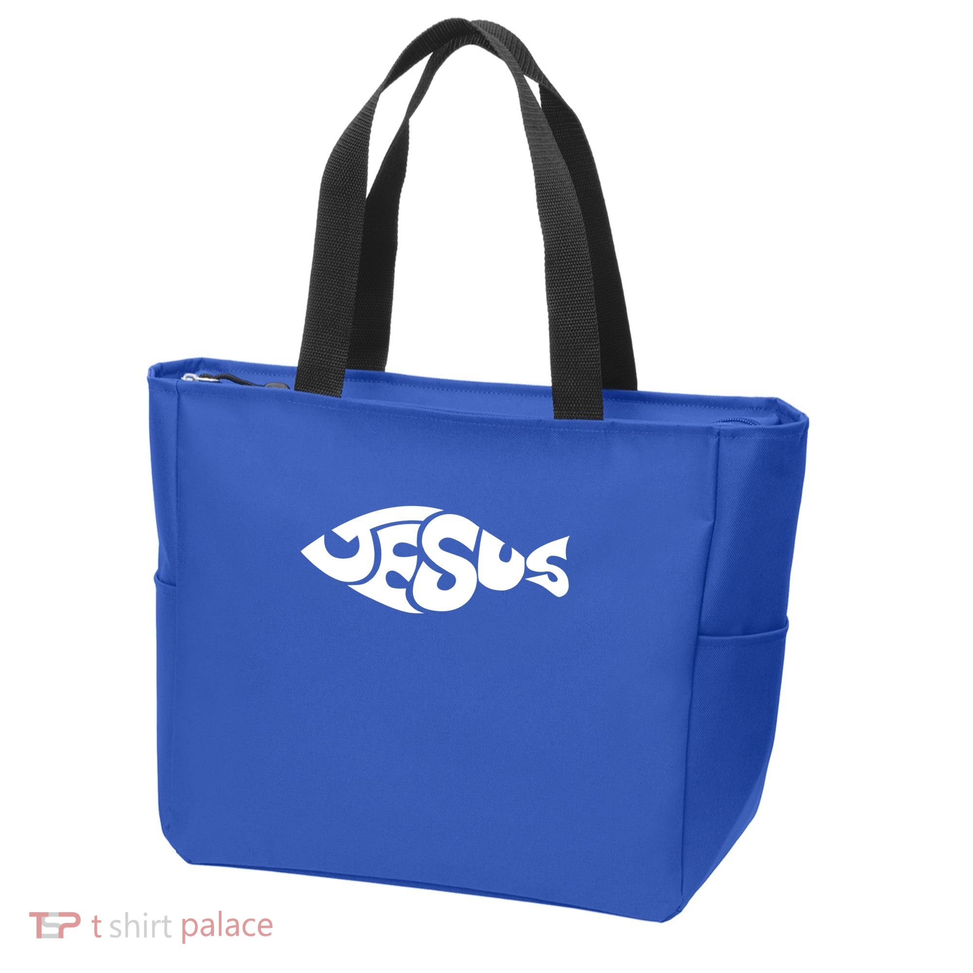 Jesus Fish Tote Bag