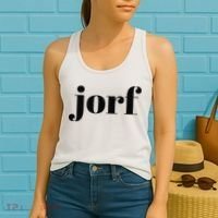 Jorf Funny Jury Duty Trial Attorney Juror Judge Women's Tank Top thumb 2