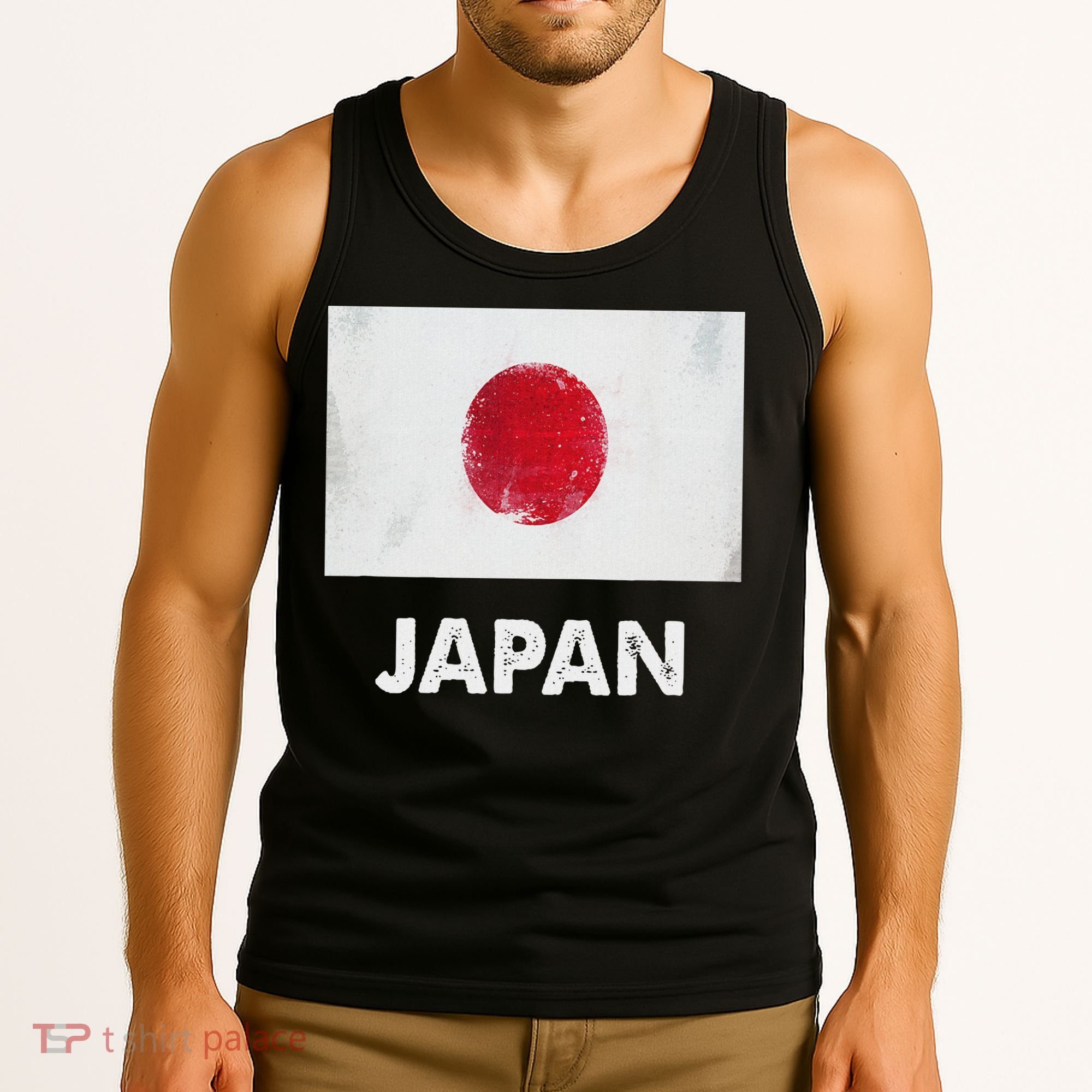 Japanese Flag Japanese Tank Top