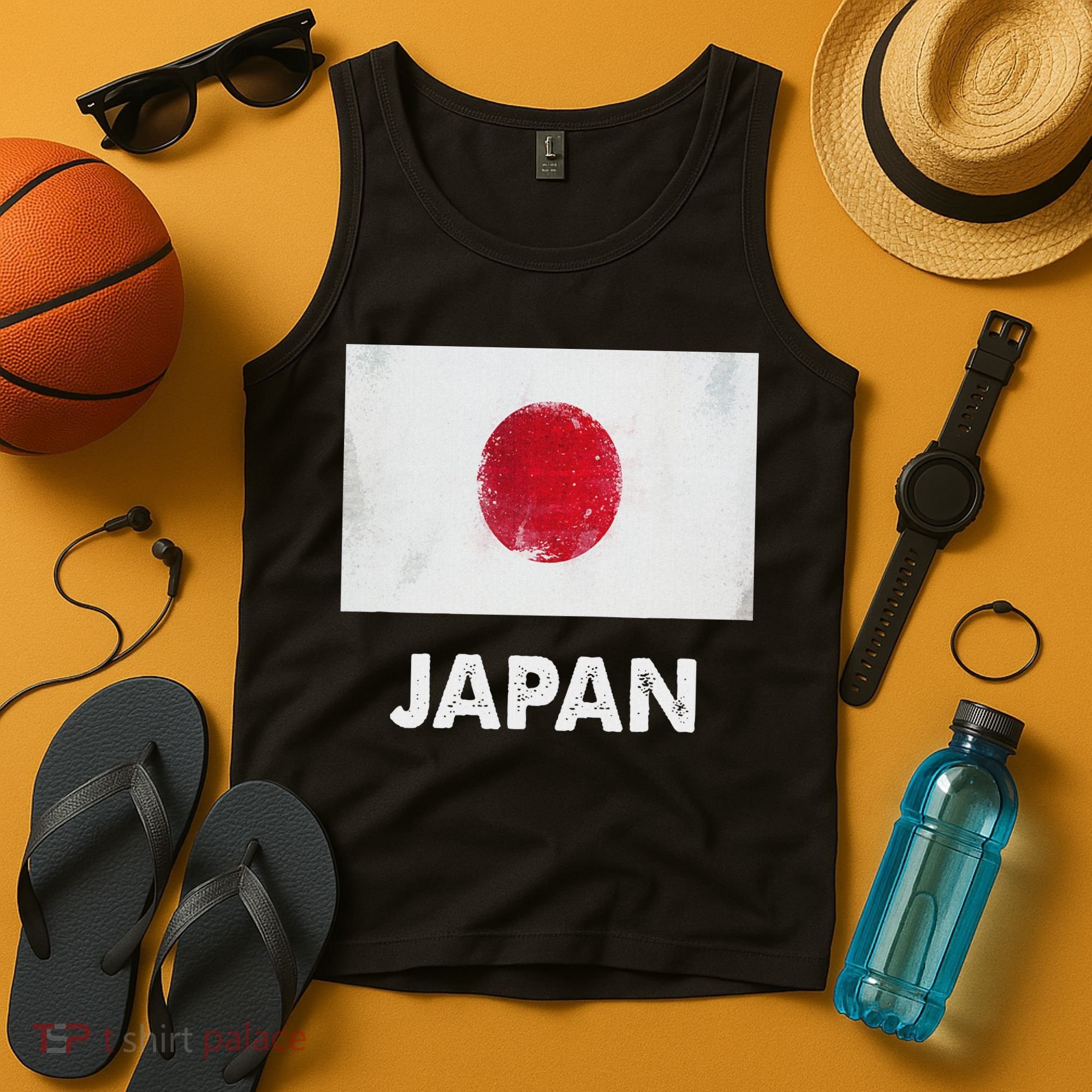 Japanese Flag Japanese Tank Top