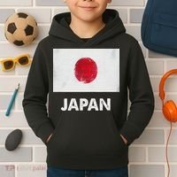 Japanese Flag Japanese Kids Hoodie thumb 2
