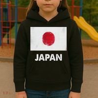 Japanese Flag Japanese Kids Hoodie thumb 3
