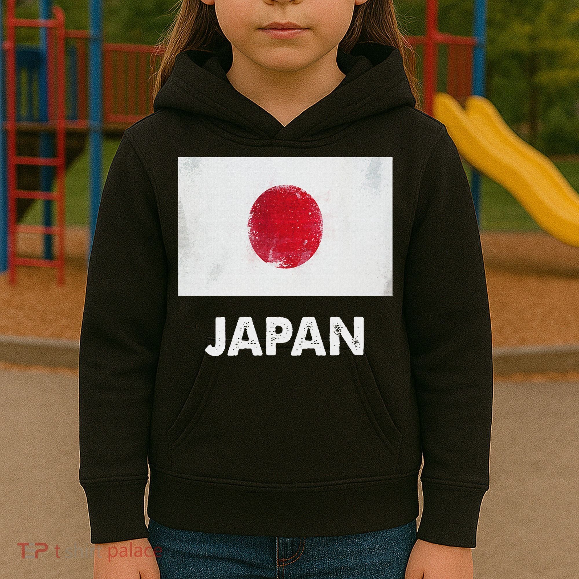 Japanese Flag Japanese Kids Hoodie