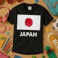 Japanese Flag Japanese Kids T-Shirt thumb 3
