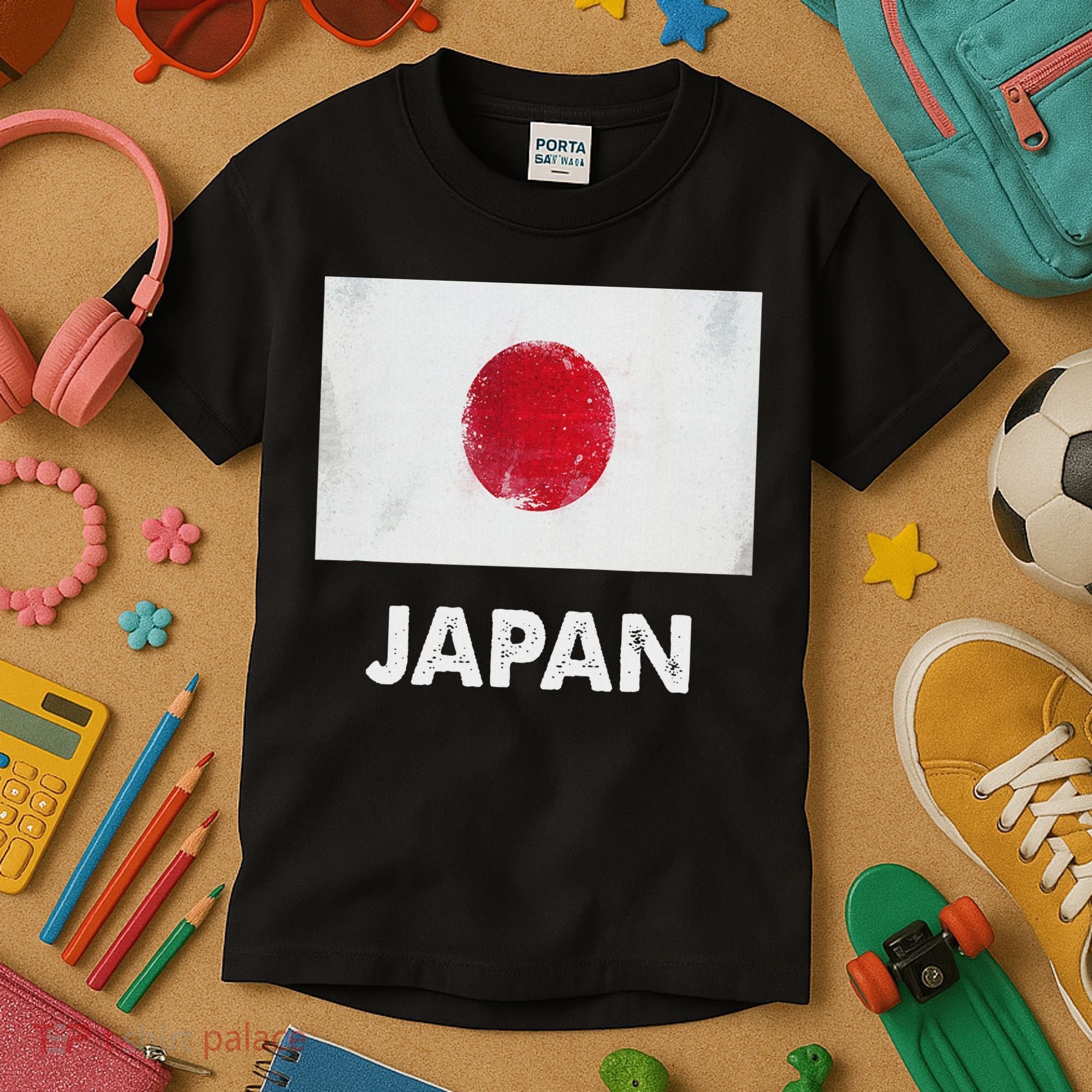 Japanese Flag Japanese Kids T-Shirt