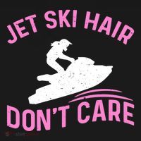 Jetski Funny Jet Skiing Jet Ski Hair DonT Care Cool Gift Women's Hoodie thumb 2