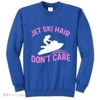 Jetski Funny Jet Skiing Jet Ski Hair DonT Care Cool Gift Sweatshirt thumb 0