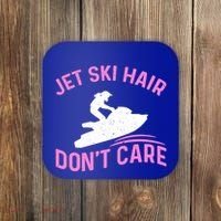 Jetski Funny Jet Skiing Jet Ski Hair DonT Care Cool Gift Coaster thumb 0