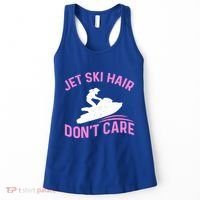 Jetski Funny Jet Skiing Jet Ski Hair DonT Care Cool Gift Women's Tank Top thumb 0