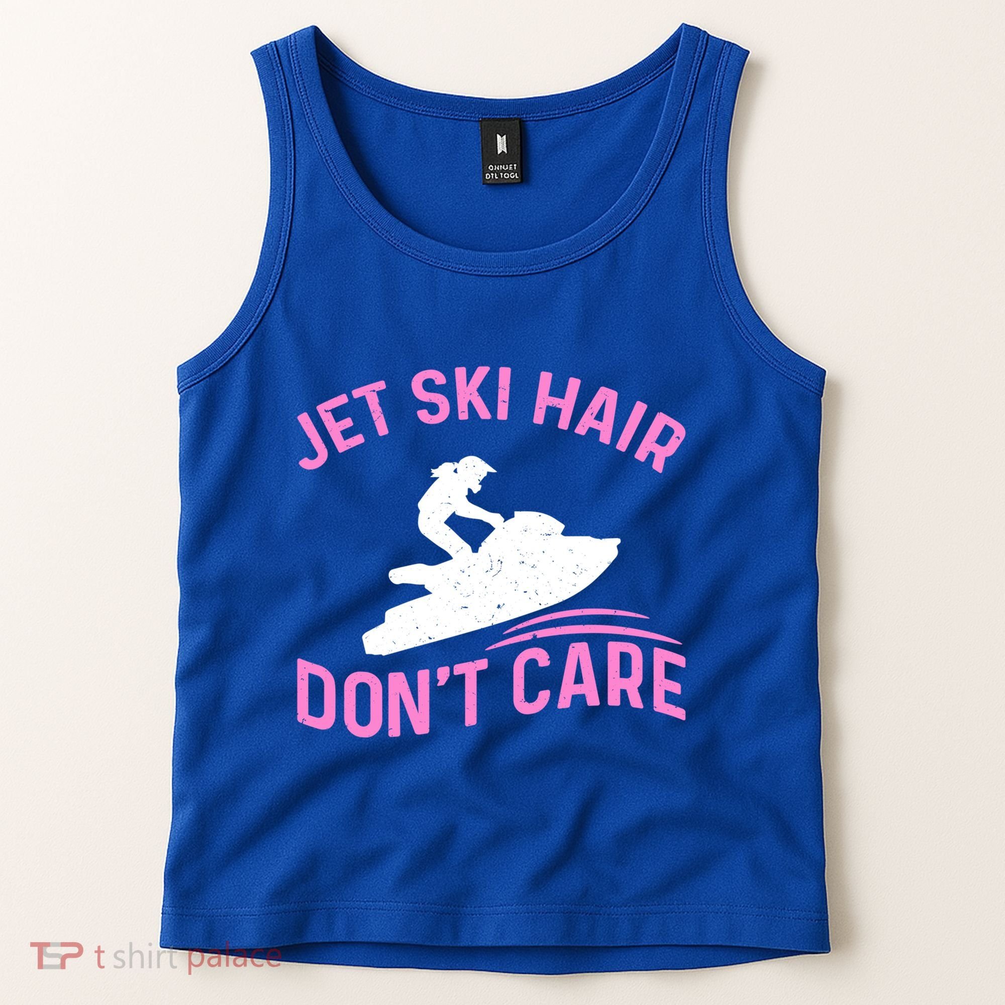 Jetski Funny Jet Skiing Jet Ski Hair DonT Care Cool Gift Tank Top