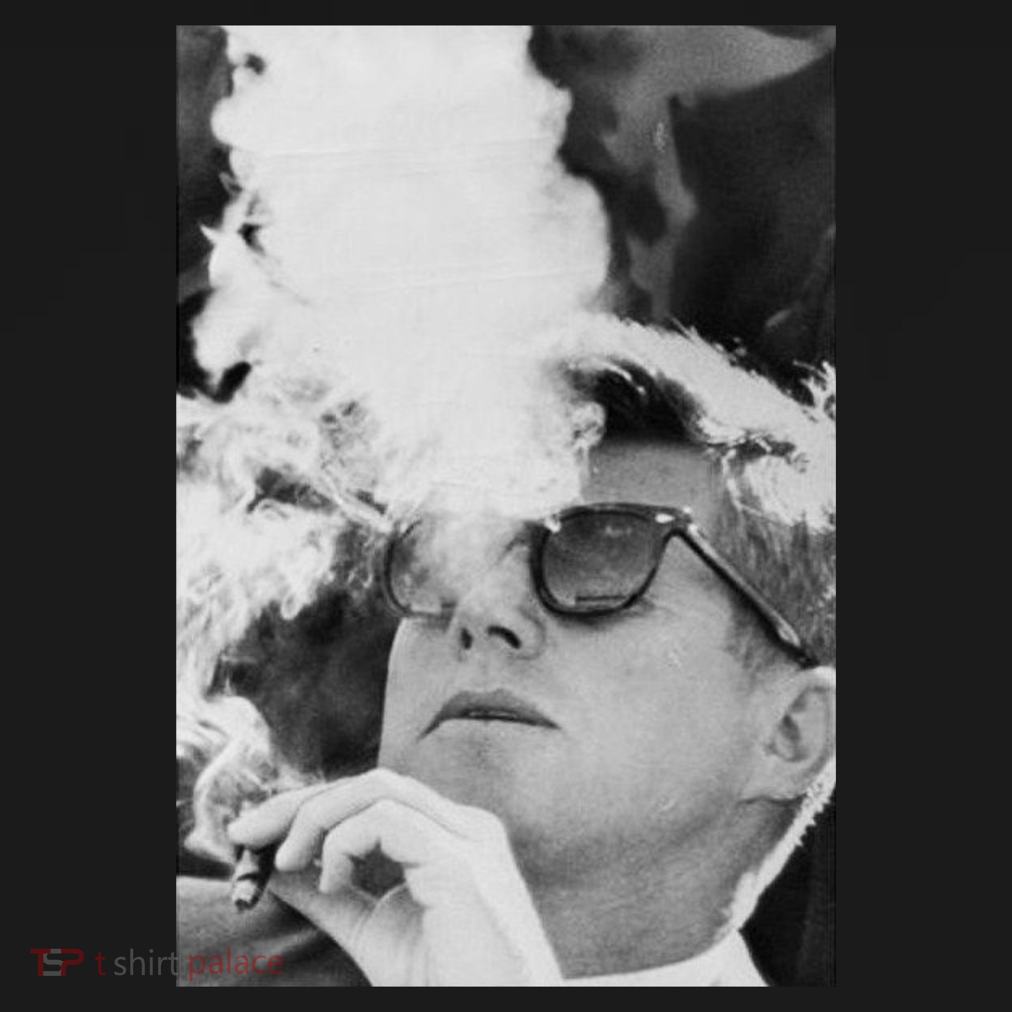 JFK Smoking with Shades John F. Kennedy President Women's Hoodie