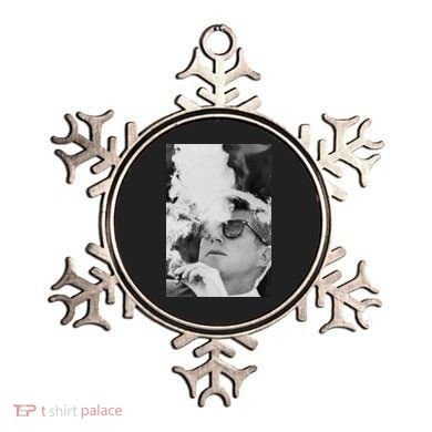 JFK Smoking with Shades John F. Kennedy President Ornament