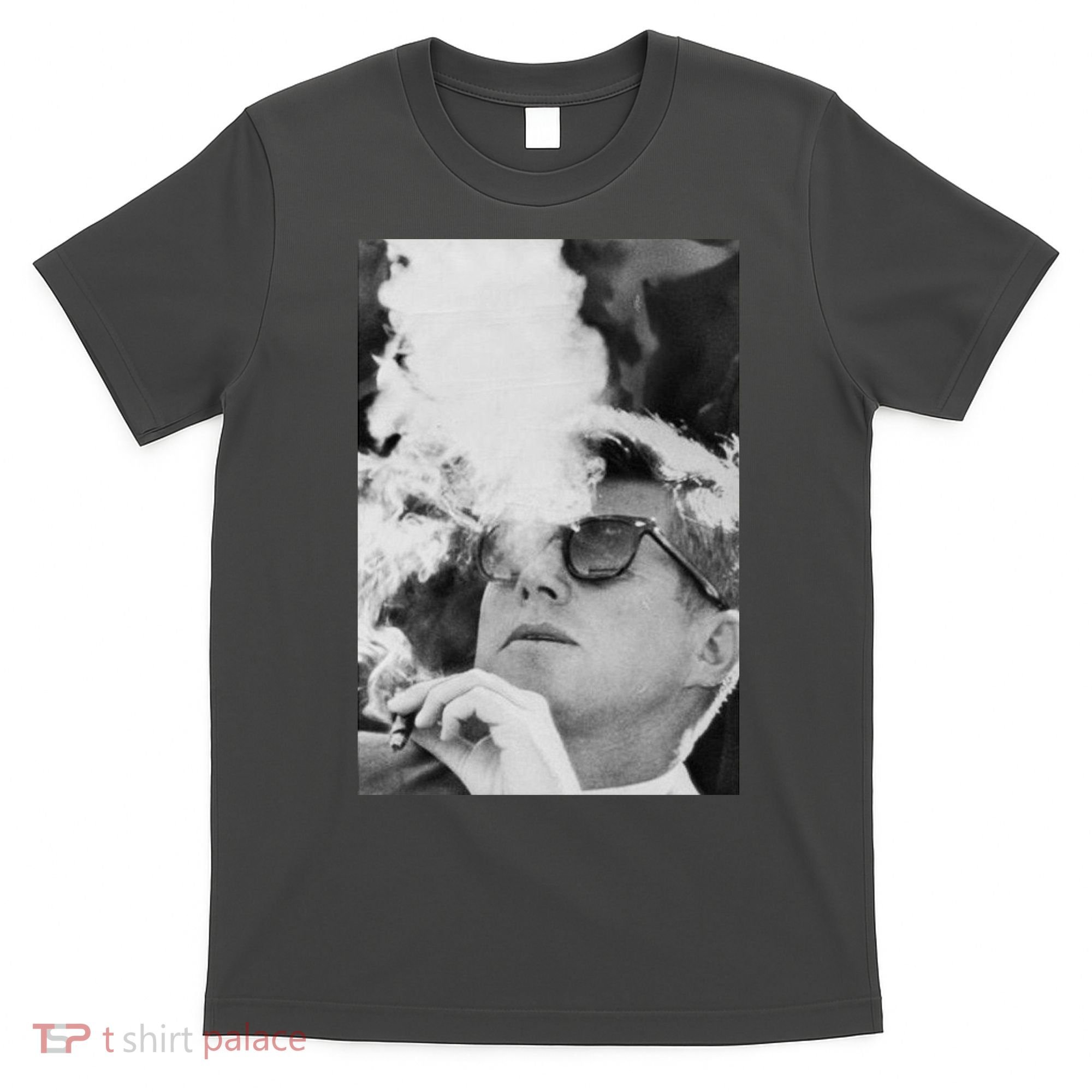 JFK Smoking with Shades John F. Kennedy President T-Shirt