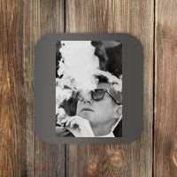 JFK Smoking with Shades John F. Kennedy President Coaster thumb 0