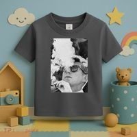 JFK Smoking with Shades John F. Kennedy President Toddler T-Shirt thumb 3