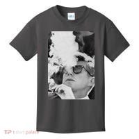 JFK Smoking with Shades John F. Kennedy President Kids T-Shirt thumb 0