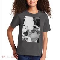 JFK Smoking with Shades John F. Kennedy President Kids T-Shirt thumb 2