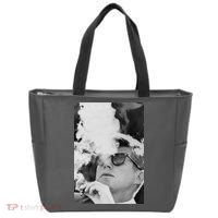 JFK Smoking with Shades John F. Kennedy President Tote Bag thumb 0