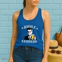 John F. Keggedy Drunk President Kennedy Jfk Women's Tank Top thumb 2
