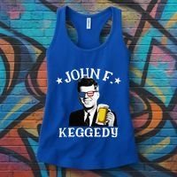 John F. Keggedy Drunk President Kennedy Jfk Women's Tank Top thumb 3