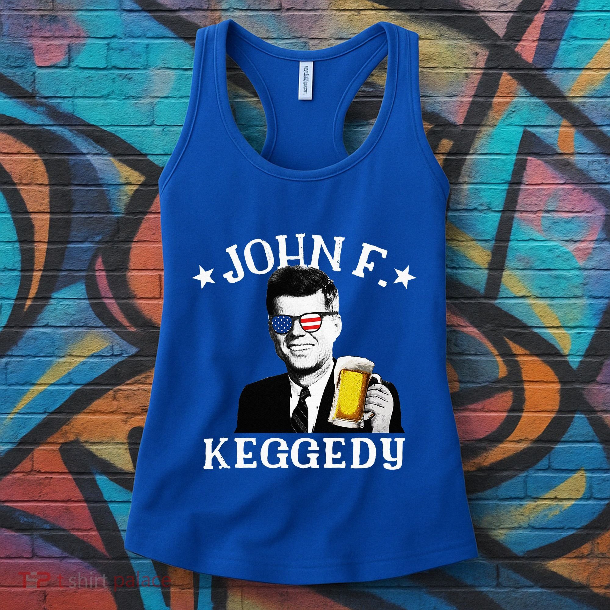 John F. Keggedy Drunk President Kennedy Jfk Women's Tank Top