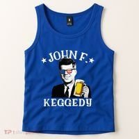 John F. Keggedy Drunk President Kennedy Jfk Tank Top thumb 2