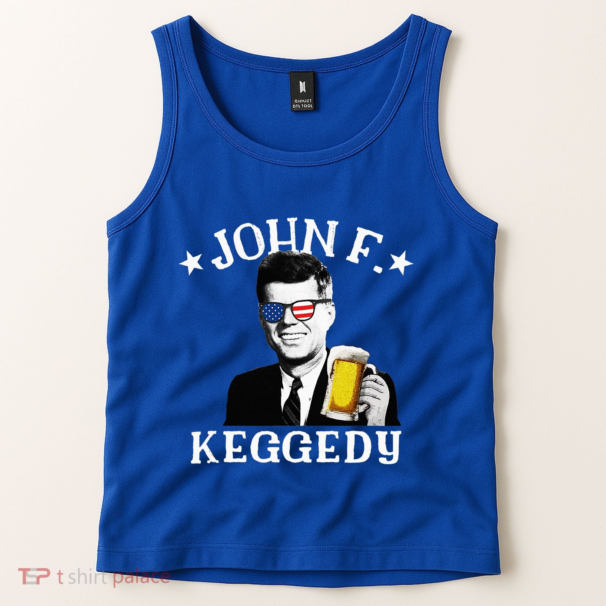 John F. Keggedy Drunk President Kennedy Jfk Tank Top