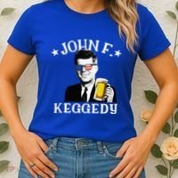 John F. Keggedy Drunk President Kennedy Jfk Women's T-Shirt thumb 2