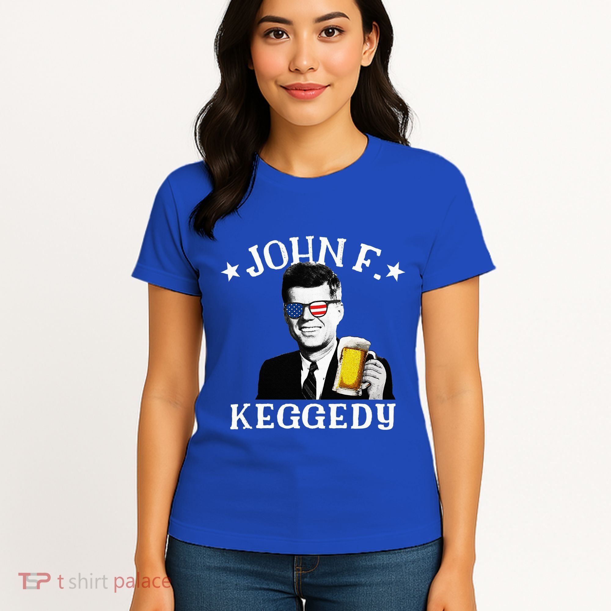 John F. Keggedy Drunk President Kennedy Jfk Women's T-Shirt