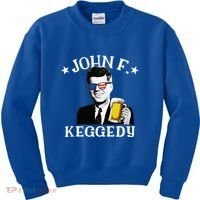 John F. Keggedy Drunk President Kennedy Jfk Kids Sweatshirt thumb 0