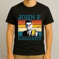 John F. Keggedy Drunk President Kennedy JFK 4th Of July T-Shirt thumb 3