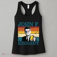 John F. Keggedy Drunk President Kennedy JFK 4th Of July Women's Tank Top thumb 3
