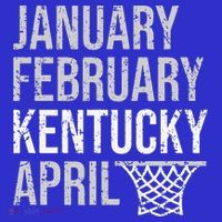 January February Kentucky April March Basketball Women's Tank Top thumb 5