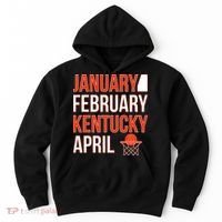 January February Kentucky April Basketball Hoodie thumb 0