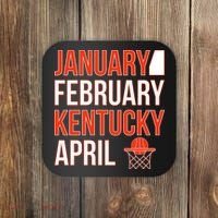 January February Kentucky April Basketball Coaster thumb 0