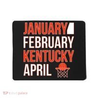 January February Kentucky April Basketball Mousepad thumb 0