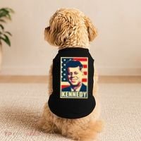 John F Kennedy American Propaganda Poster Doggie Tank thumb 2