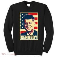 John F Kennedy American Propaganda Poster Sweatshirt thumb 0