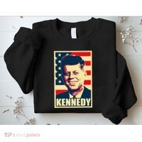 John F Kennedy American Propaganda Poster Sweatshirt thumb 2