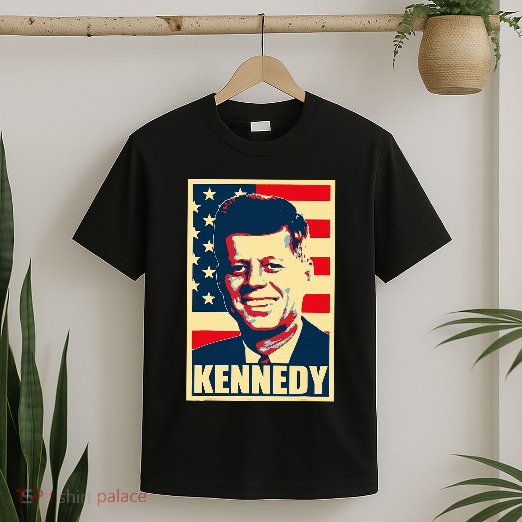 John F Kennedy American Propaganda Poster T-Shirt