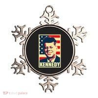John F Kennedy American Propaganda Poster Ornament thumb 0