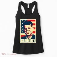 John F Kennedy American Propaganda Poster Women's Tank Top thumb 0