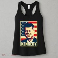 John F Kennedy American Propaganda Poster Women's Tank Top thumb 3
